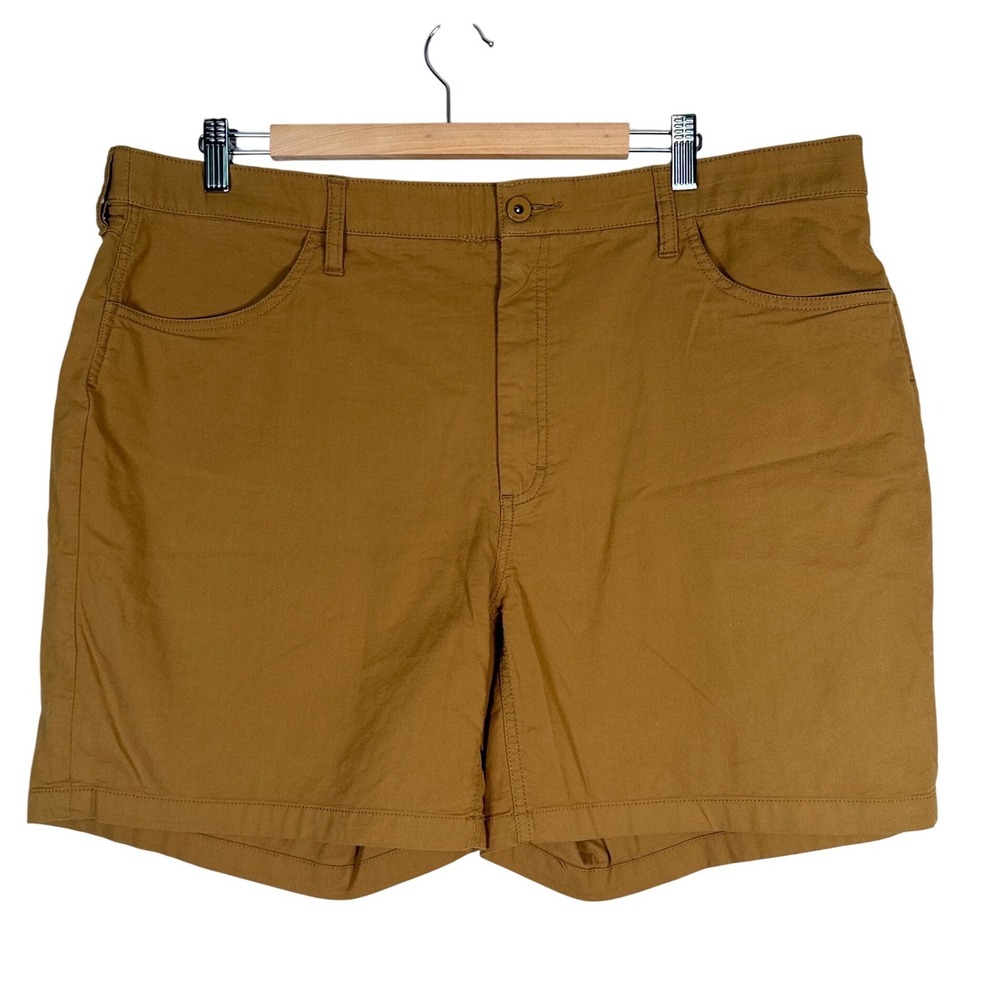 Orvis‎ Jackson Shorts Mens 40 Tobacco Brown Cotton Nylon Stretch Outdoor Hiking